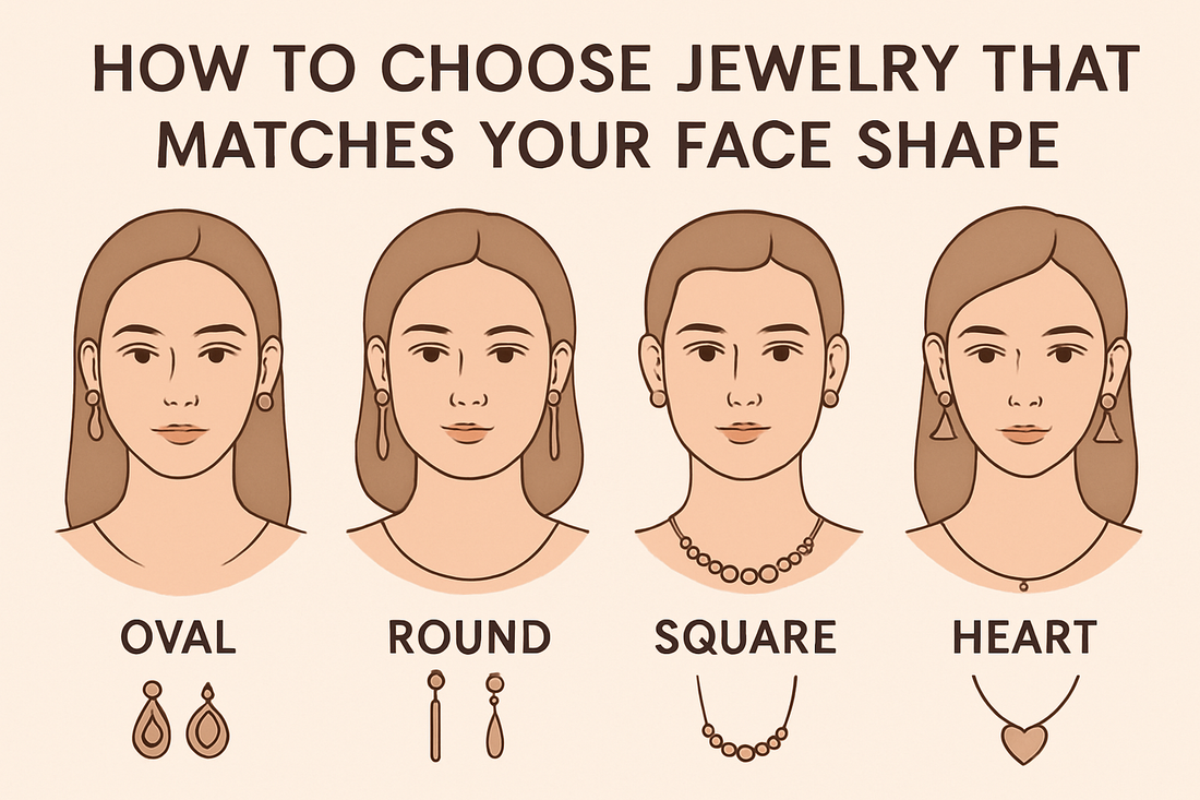 How to Choose Jewelry That Matches Your Face Shape