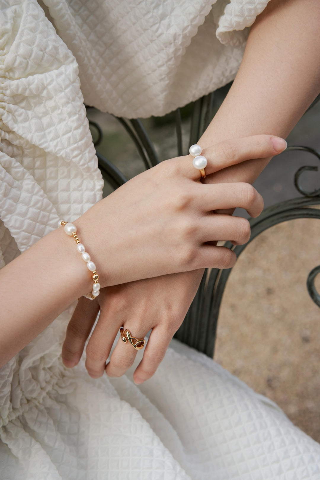 S925 Sterling Silver Pearl Bracelet (16 + 3 cm)