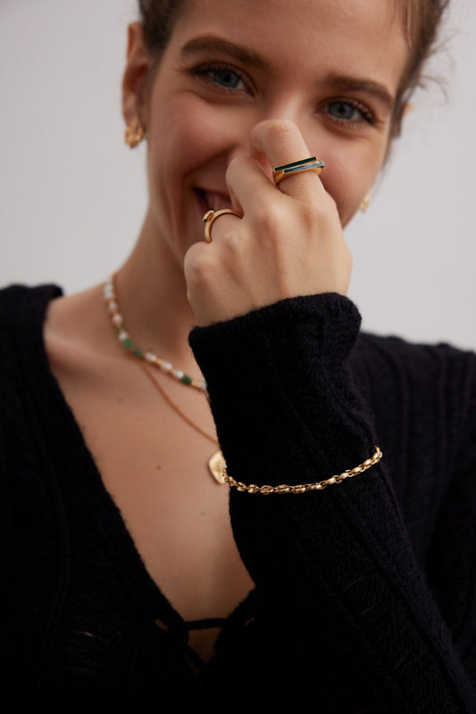 S925 Sterling Silver Minimalist Chain Bracelet (16 + 3 cm)