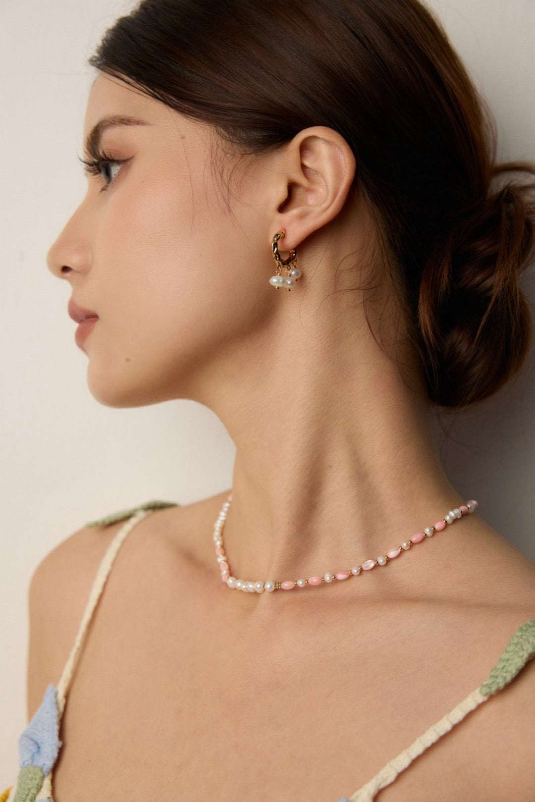 S925 Silver Pearl Tassel Earrings - TAMO Jewellery