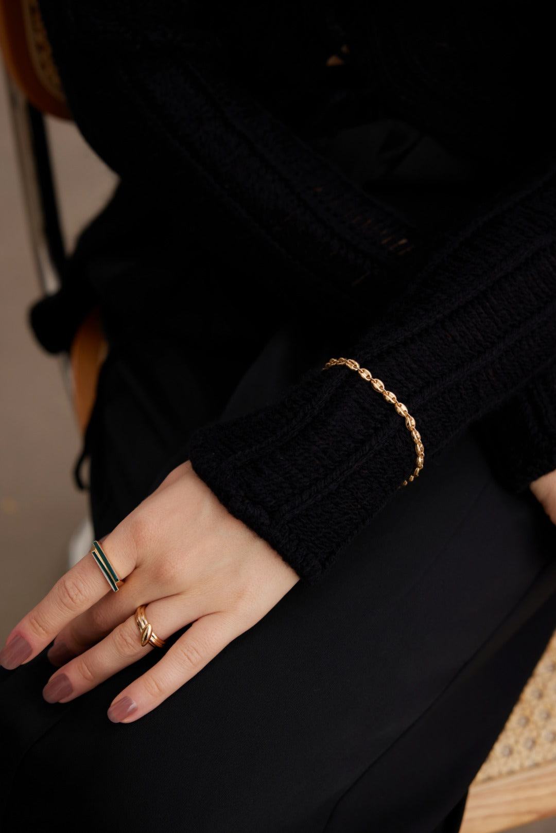 S925 Sterling Silver Minimalist Chain Bracelet (16 + 3 cm)